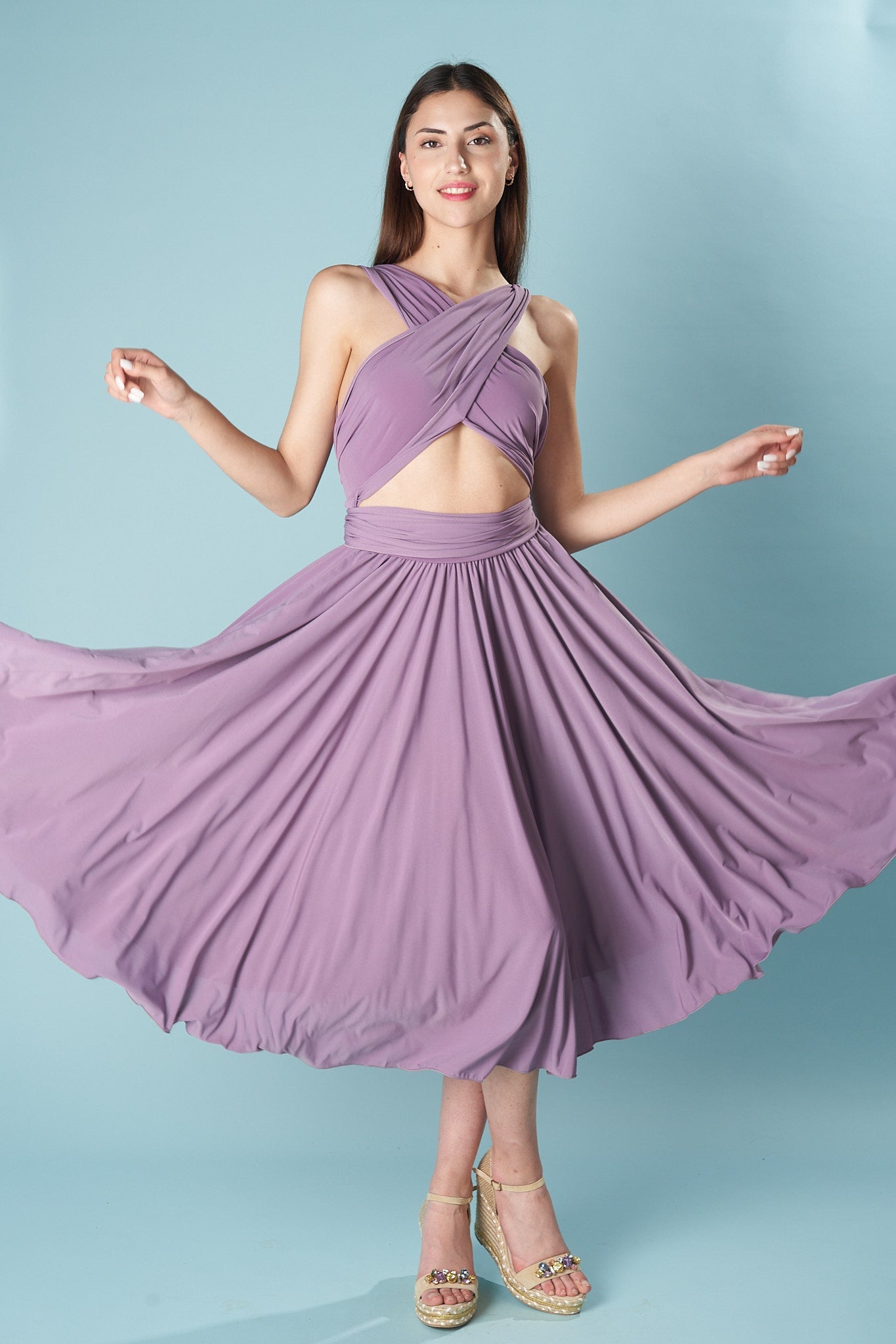 INFINITY COCKTAIL DRESS