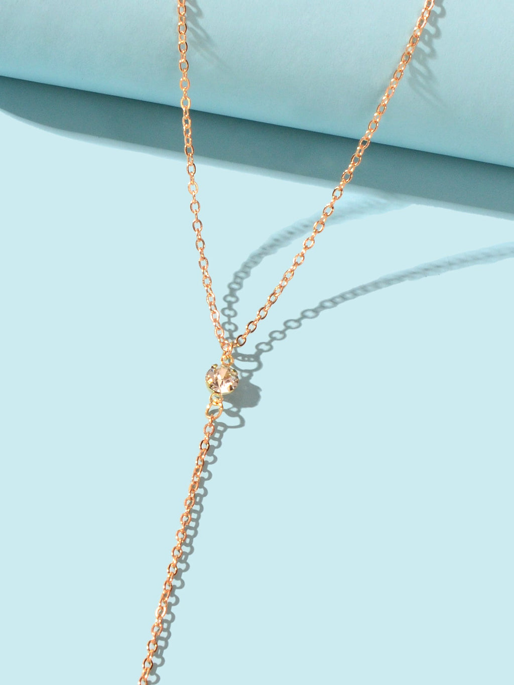 Women Gold Bikini Body Chain Beach Bra Chain Jewellery-2