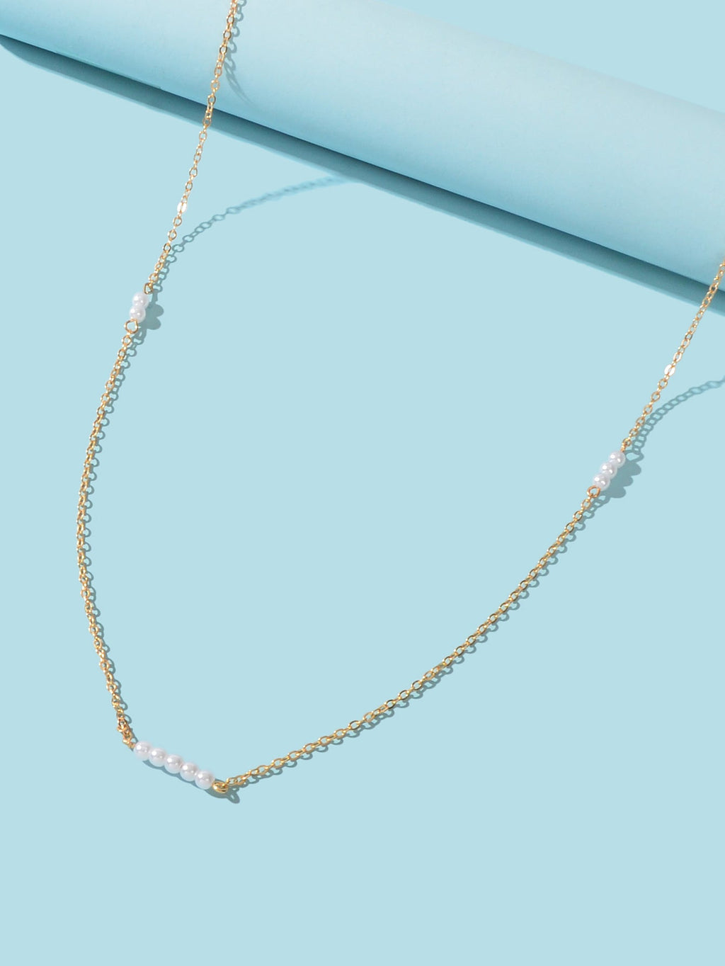 Women Waist Chain Beach Bikini Belly Jewellery Gold Sexy Pearl Beads Body Chains-2