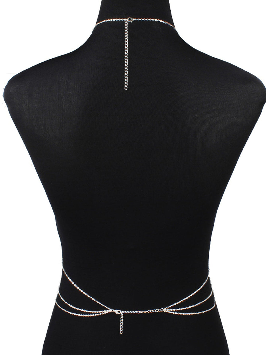 Bikini Beach Multi-layer Tassel Body Chain Chest Harness Belly Waist Jewellery-2