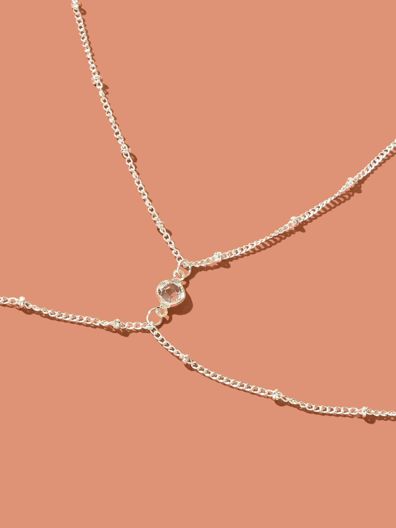 Sexy Double layer Silver Belly Chain Beach Bikini Waist Body Jewelry Accessories-2