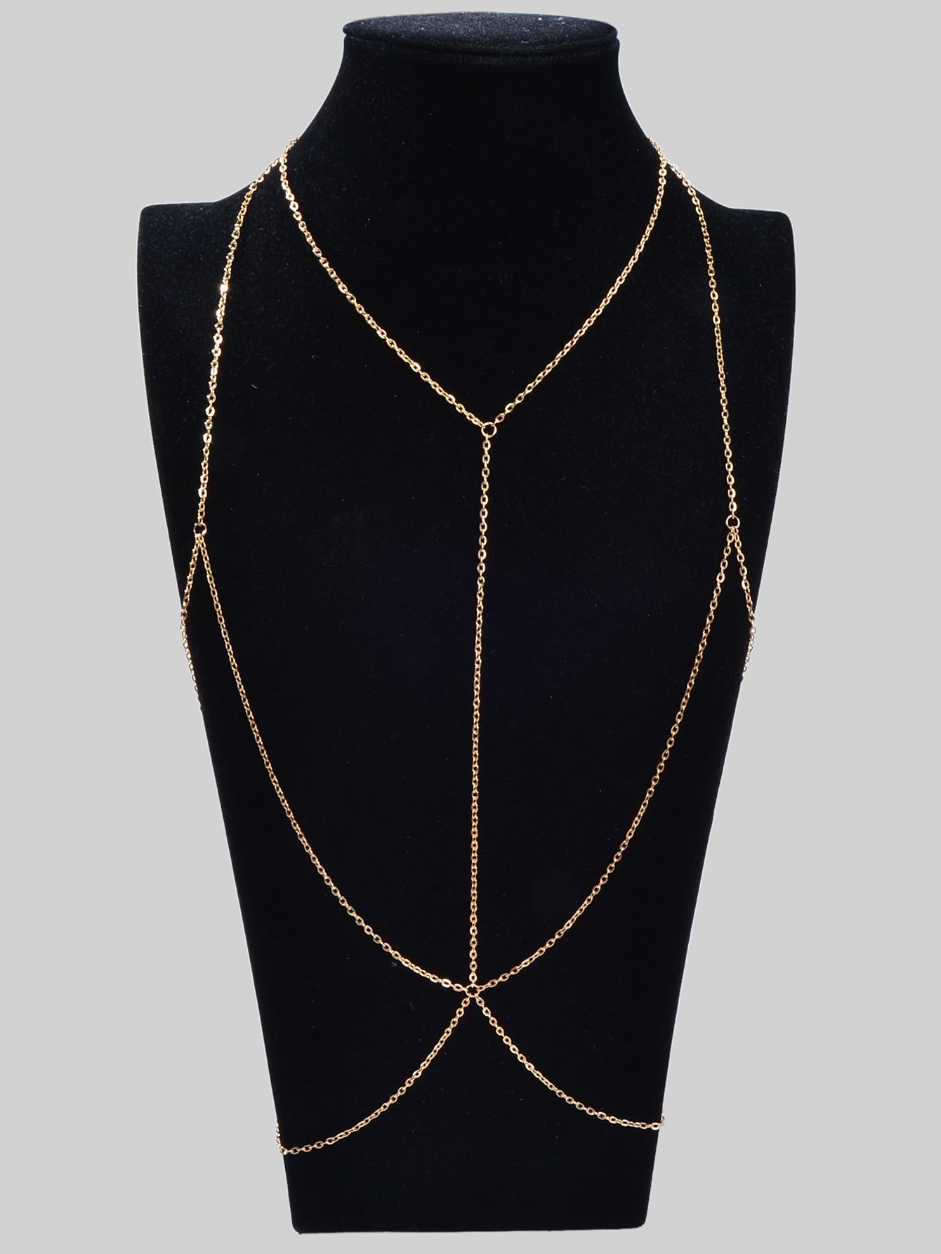 Bikini Body Jewelry Bra Body Chain Sexy Tassel Harness Chest Chain-0