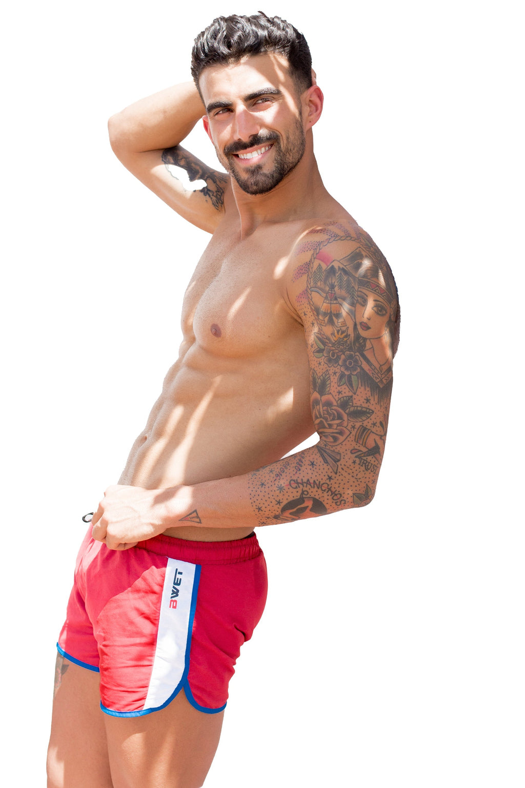 Rule the summer in trendy La Barceloneta Beach Shorts!-1