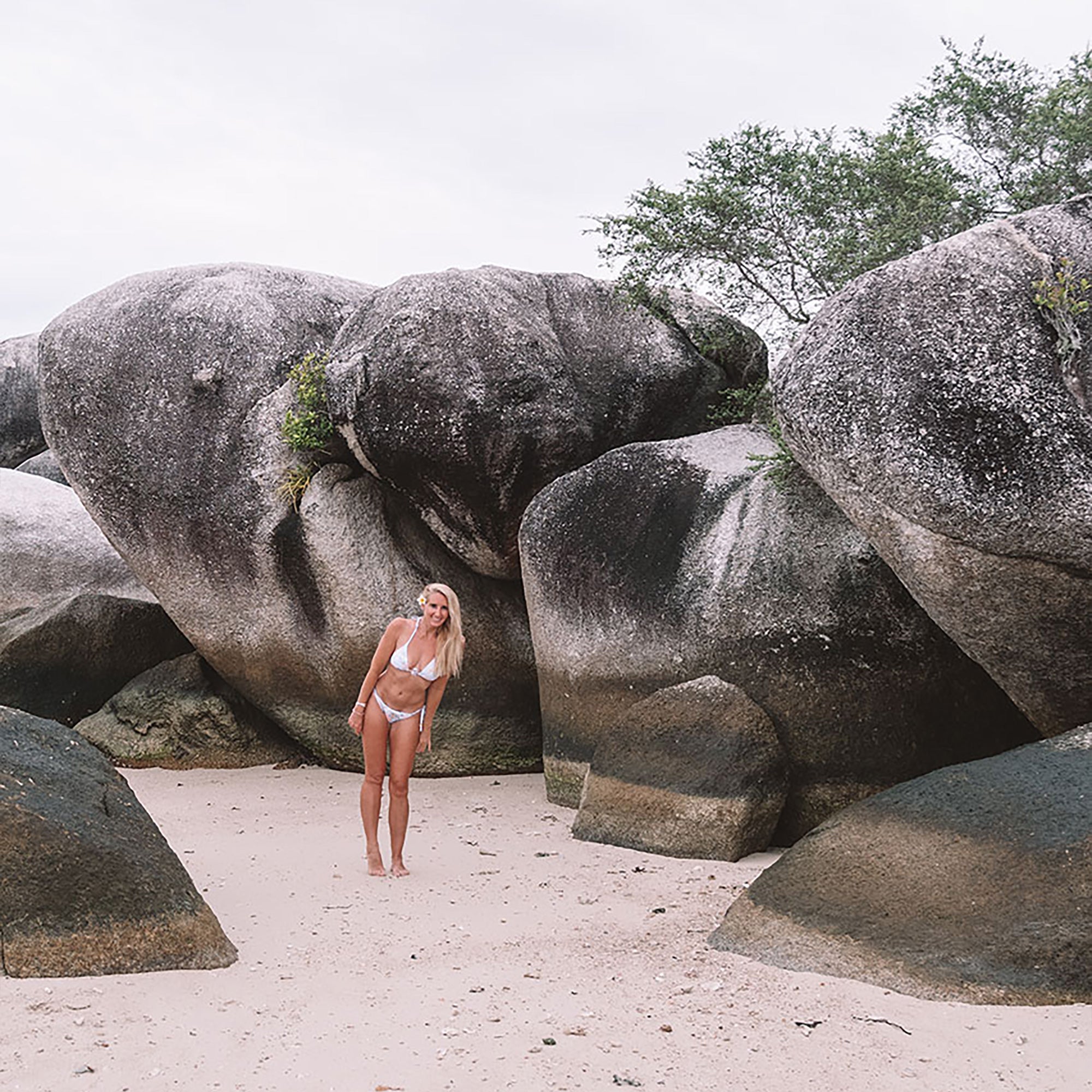Triangle Bikini Set-Lovely Lavender-2