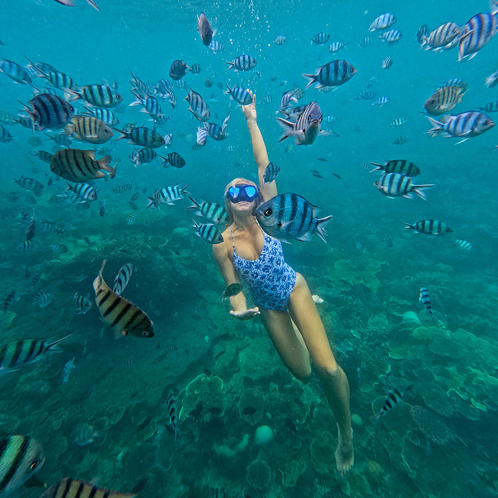 Cross Back One Piece-Isola Bella