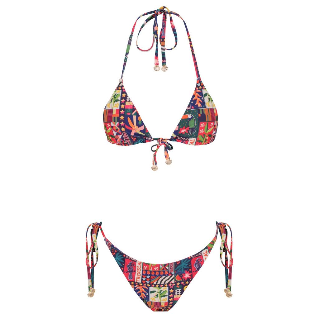 Triangle Bikini Set-Cancun-0