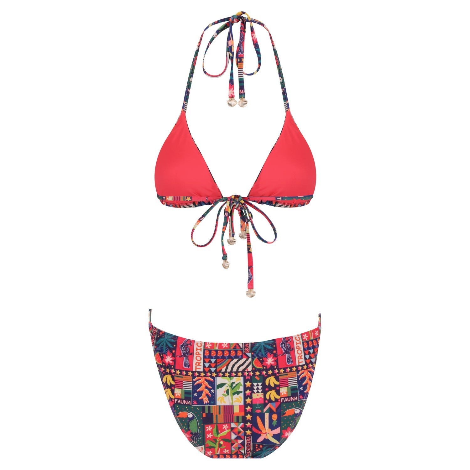 Triangle Bikini Set-Cancun-1