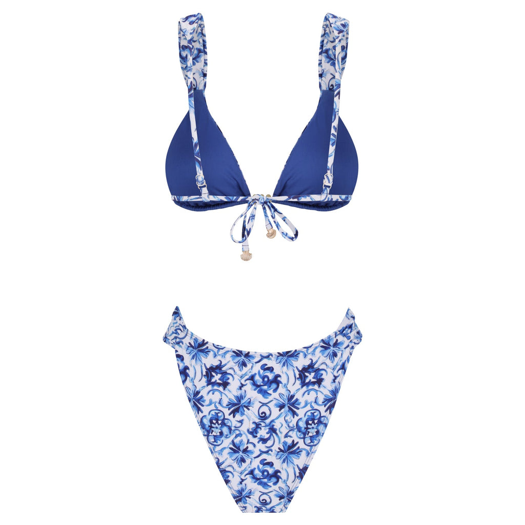 Ruched Bikini Set-Isola Bella-1