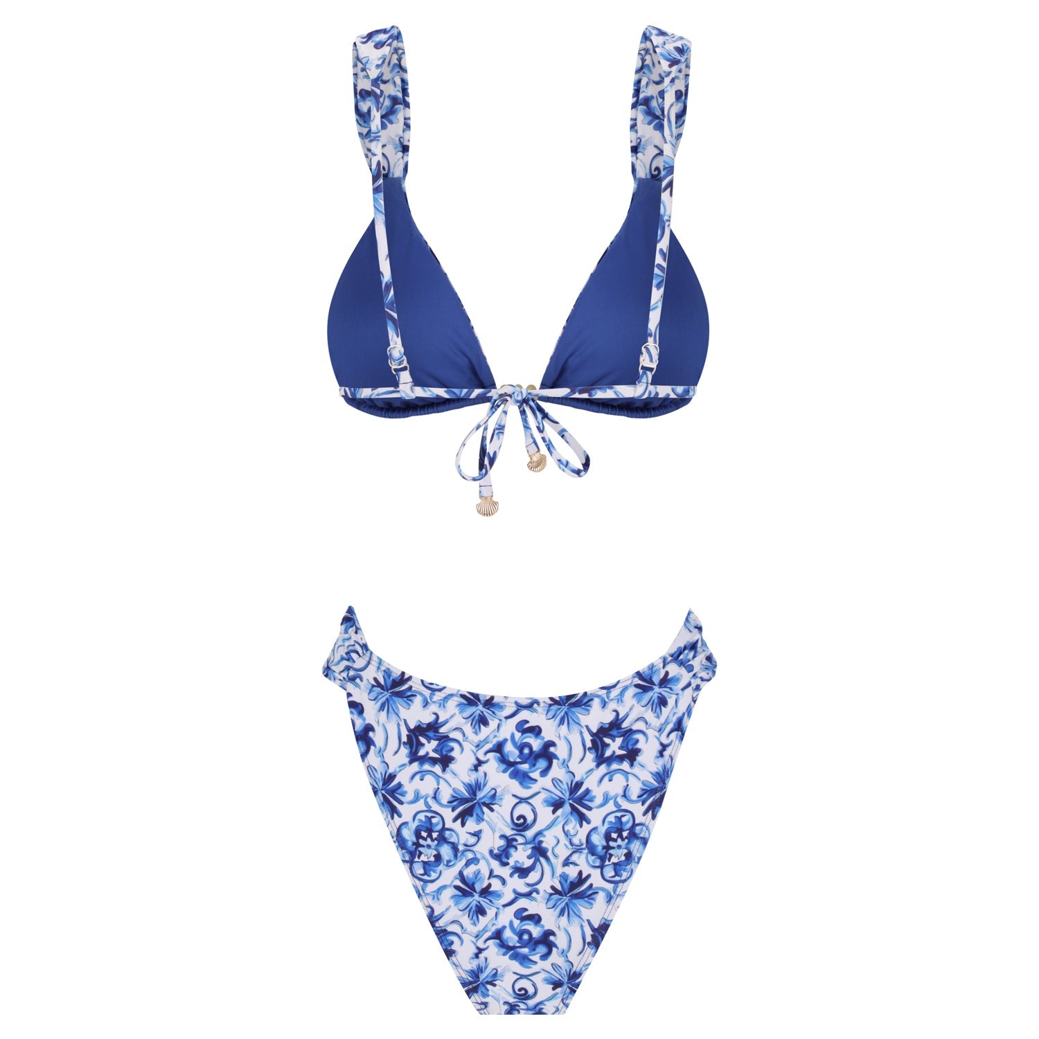 Ruched Bikini Set-Isola Bella-1