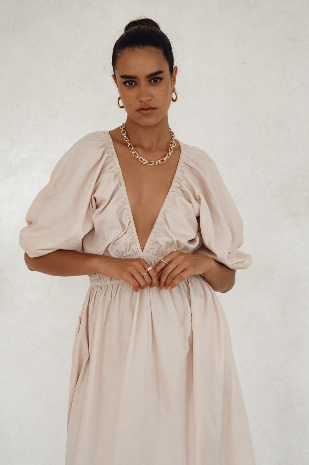 Kezas Cotton Maxi Dress-1