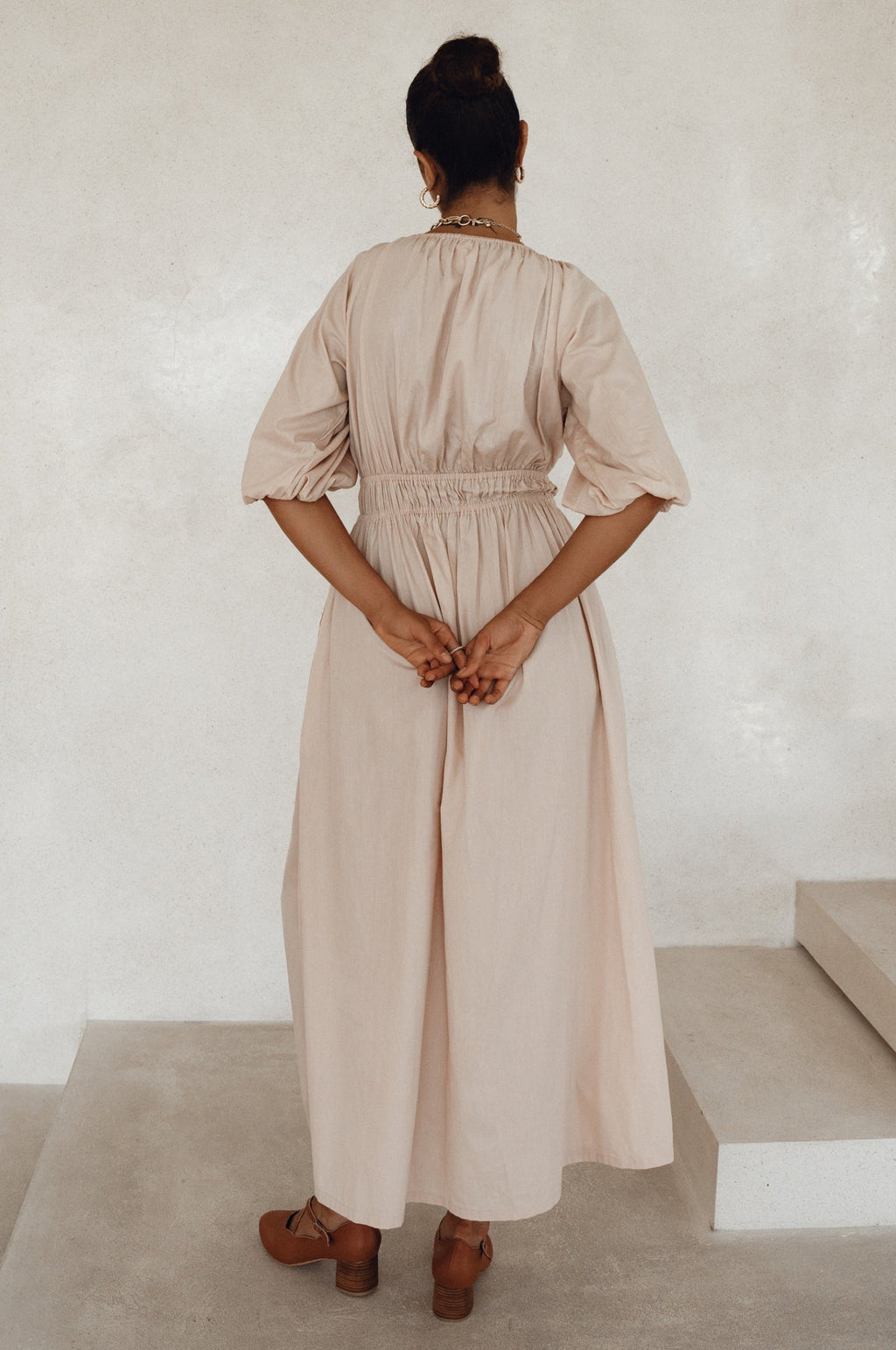 Kezas Cotton Maxi Dress-3