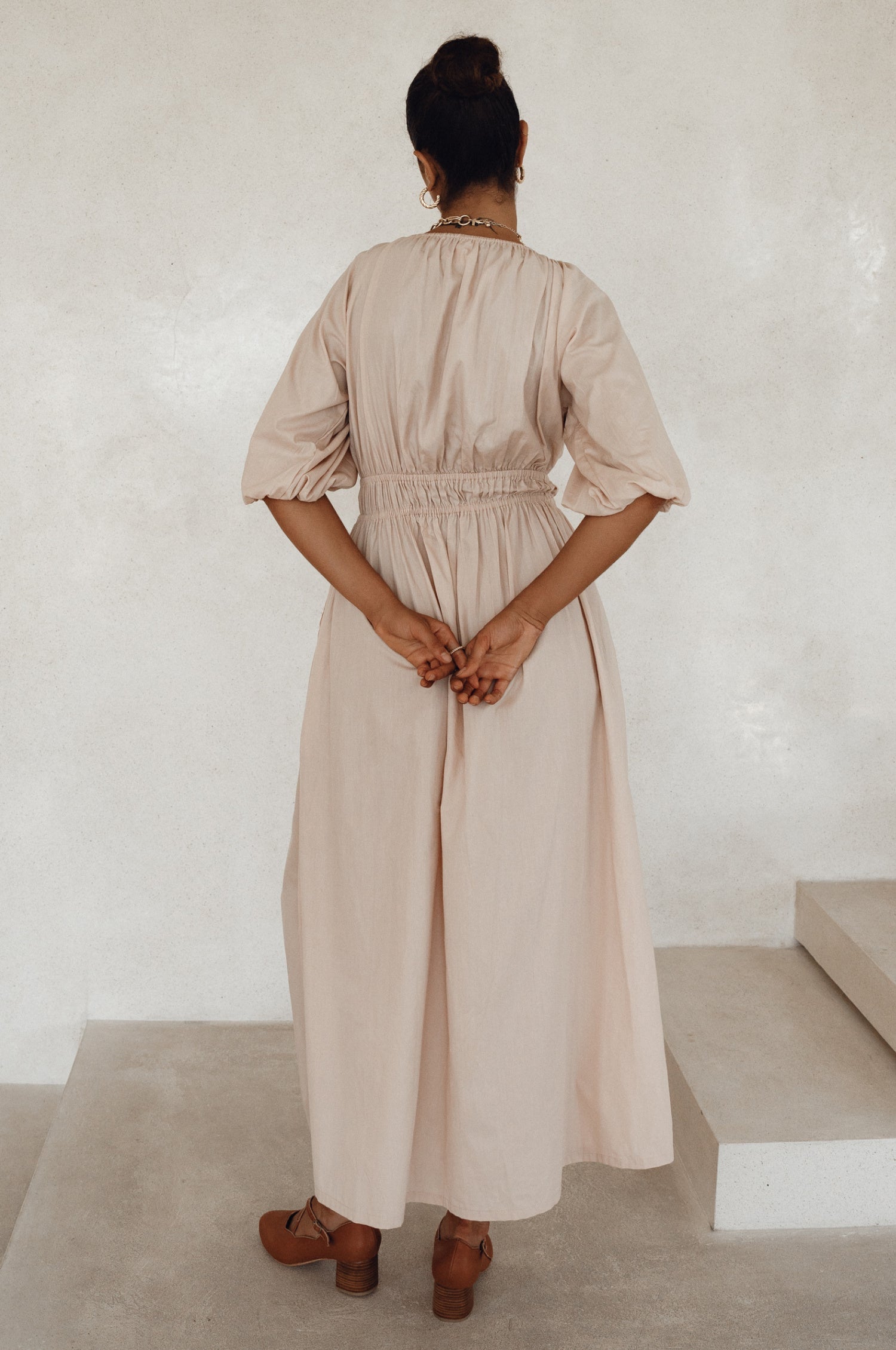 Kezas Cotton Maxi Dress-3