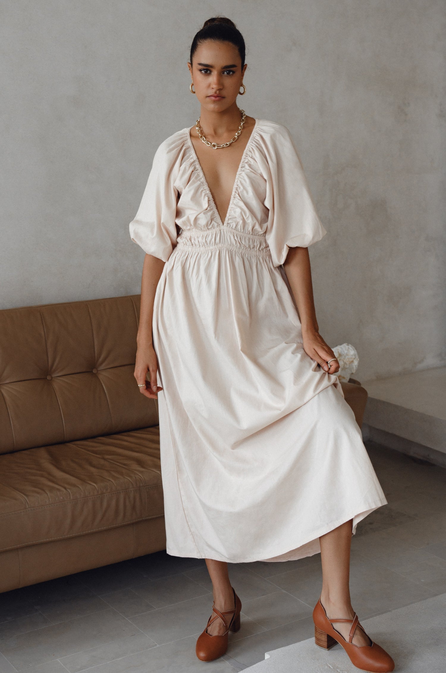 Kezas Cotton Maxi Dress-4