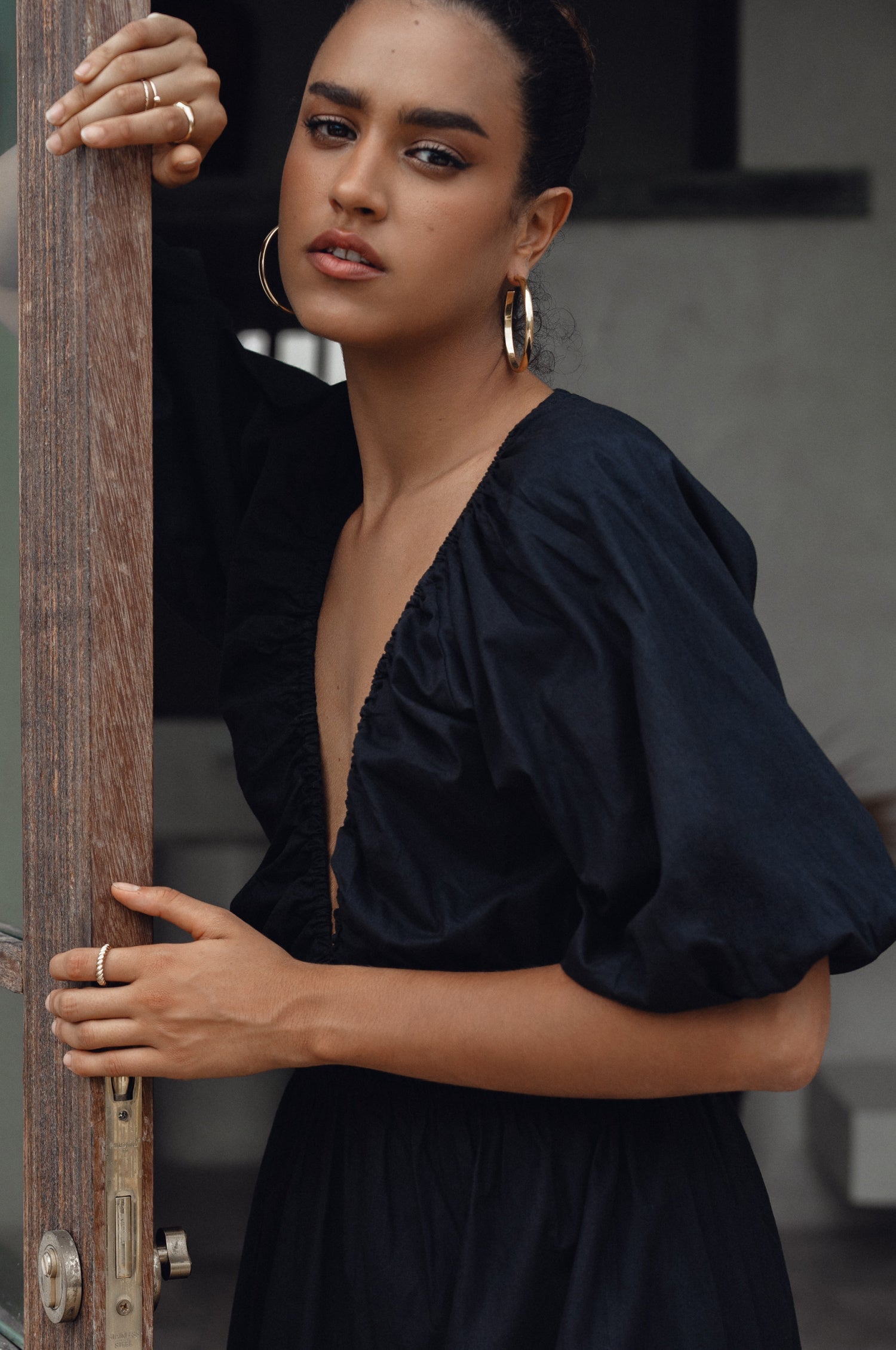 Kezas Cotton Maxi Dress-1