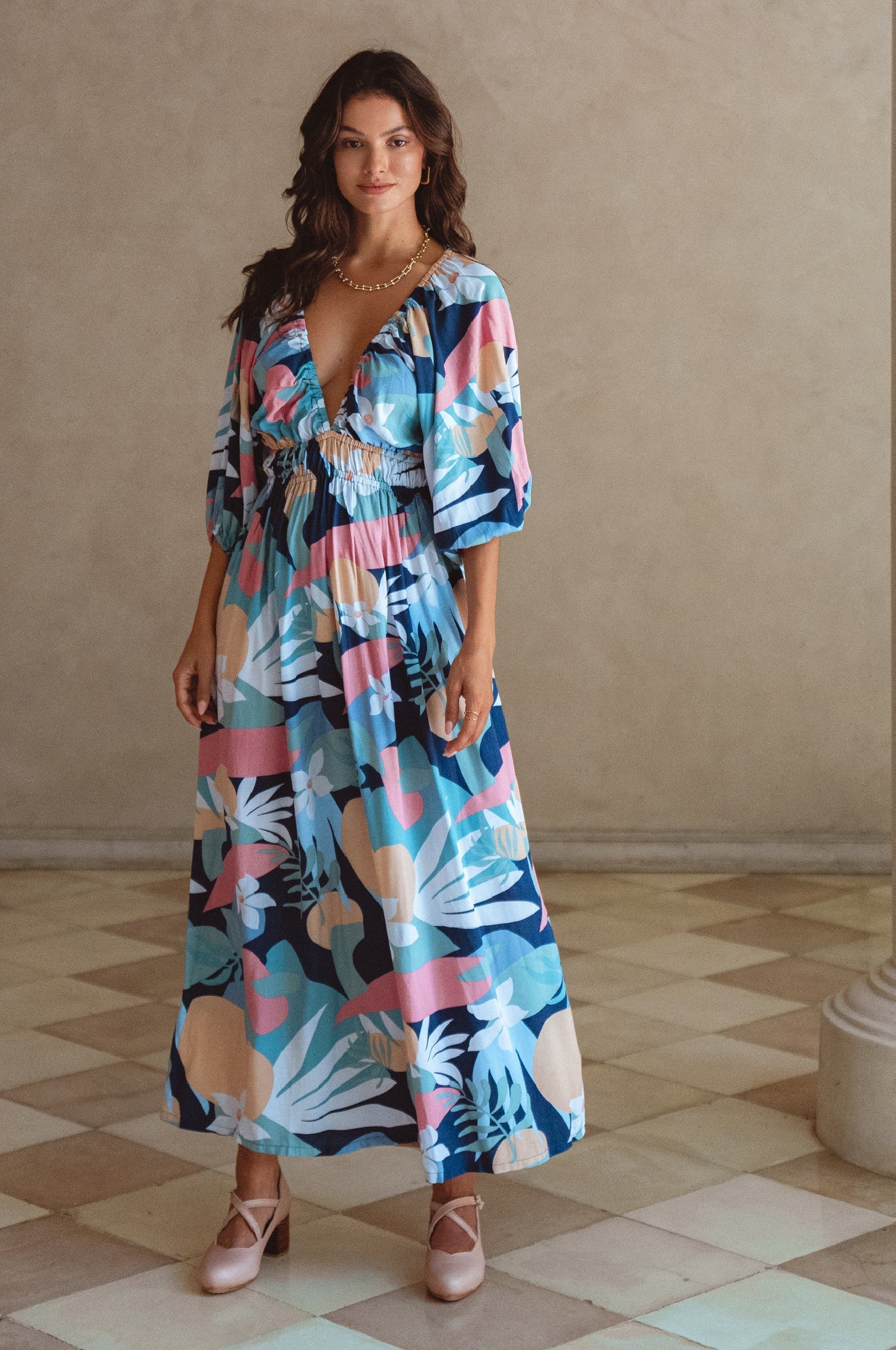 Kezas Maxi Dress-0