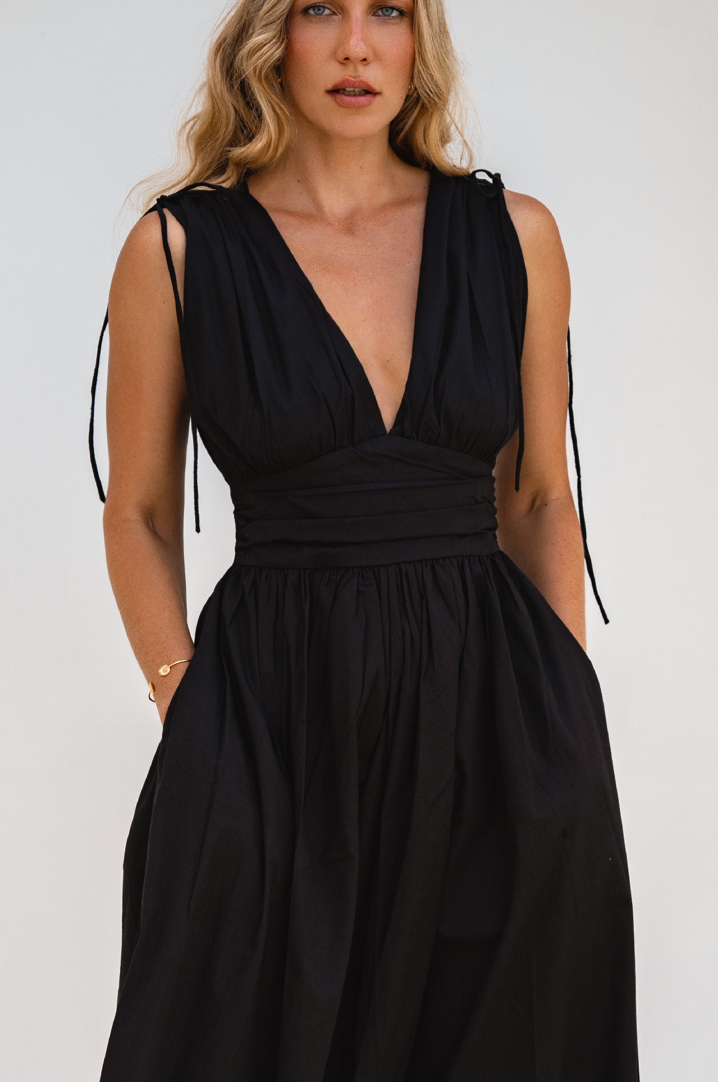 Rafina Goddess Cotton Maxi Dress-2