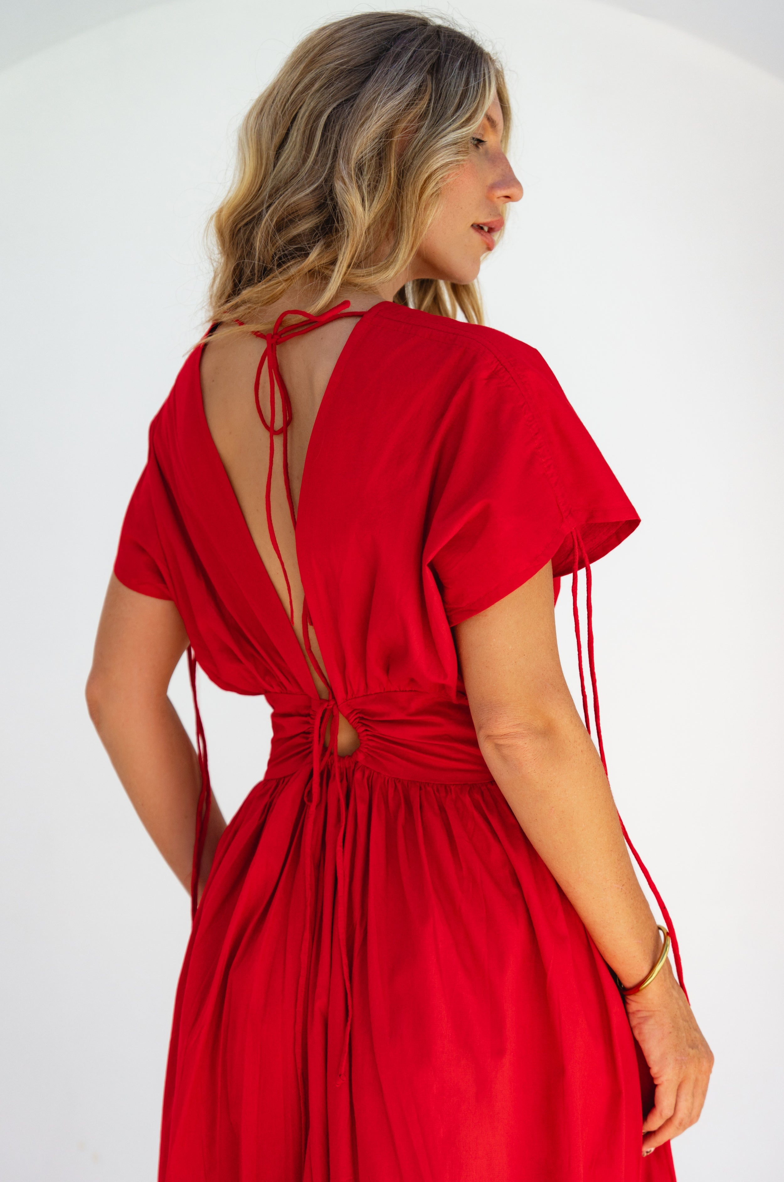 Rafina Goddess Cotton Maxi Dress-2