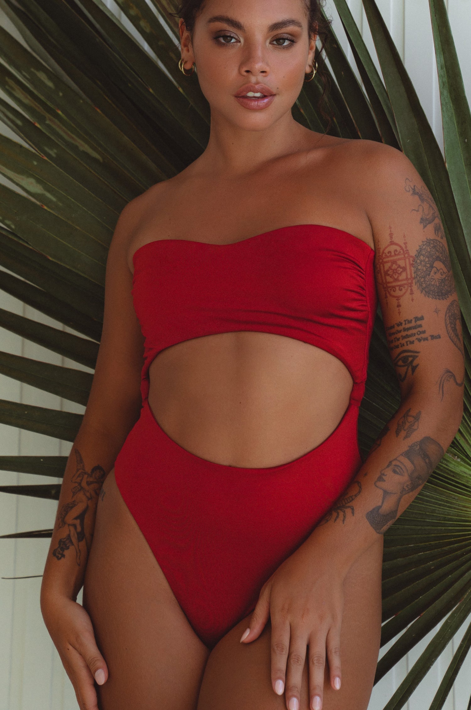 San Leo One Piece Cut-out Swimsuit-5