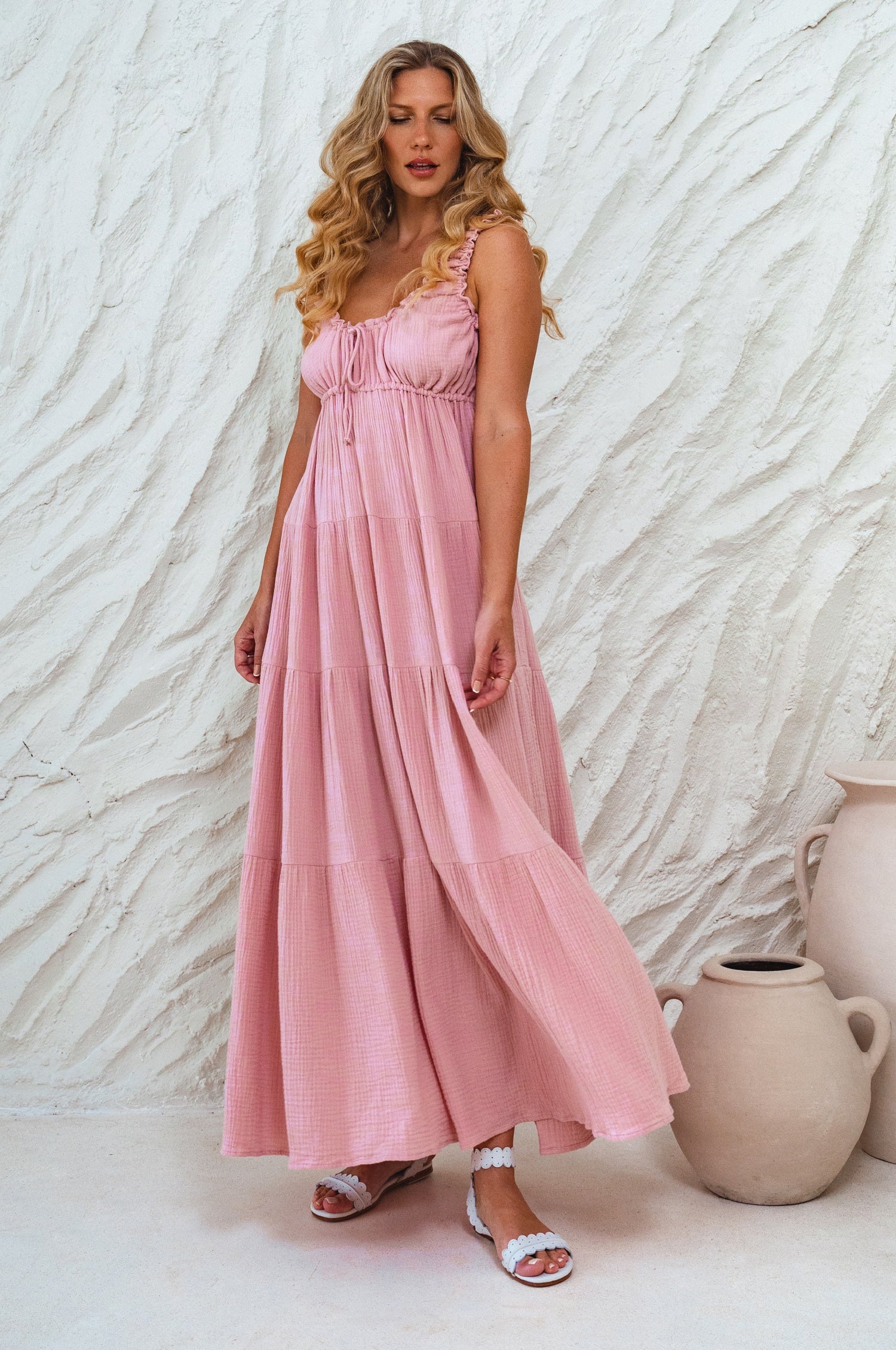 Soft Love Cotton Maxi Dress-0
