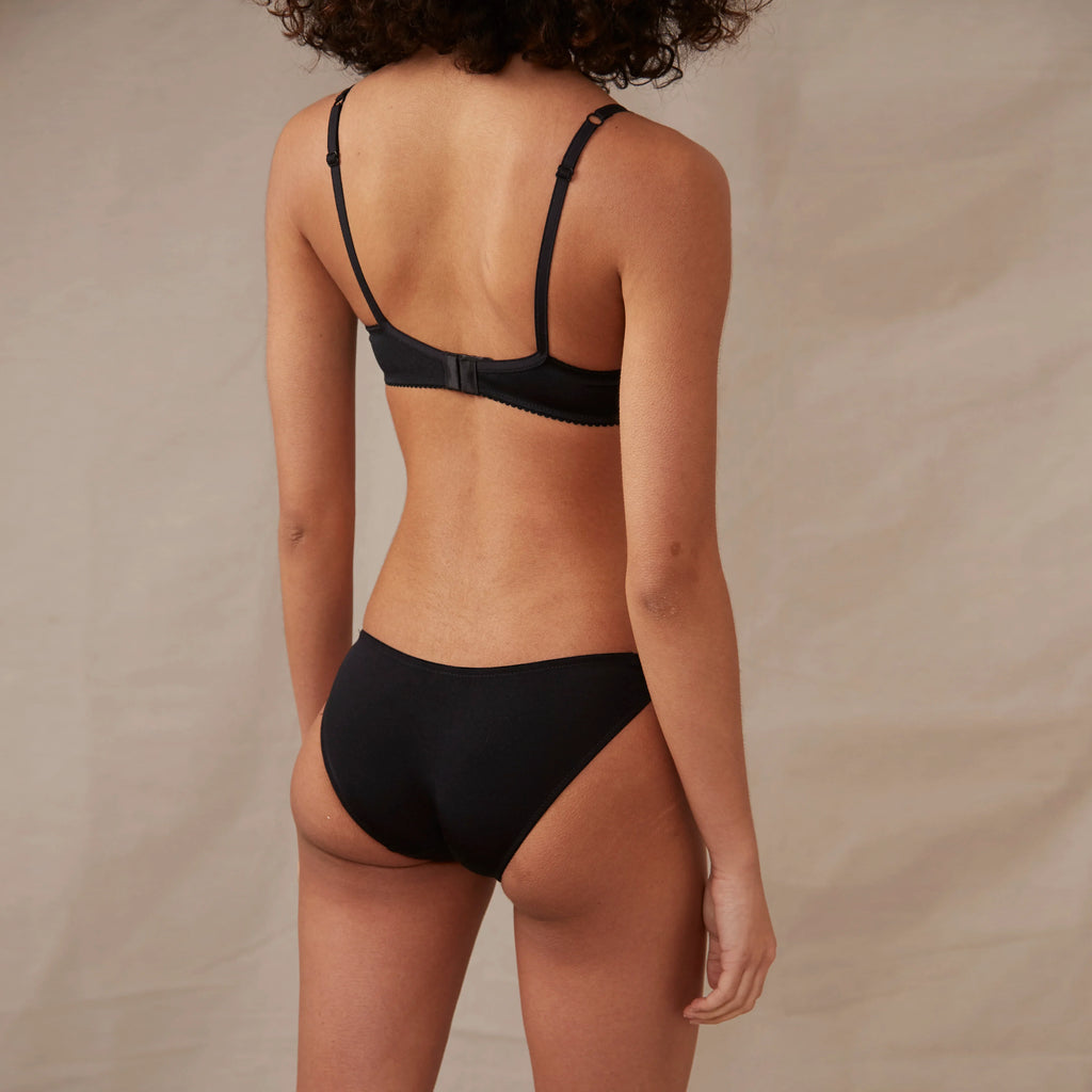 Soft Bikini Panty Timpa Alice Black-3