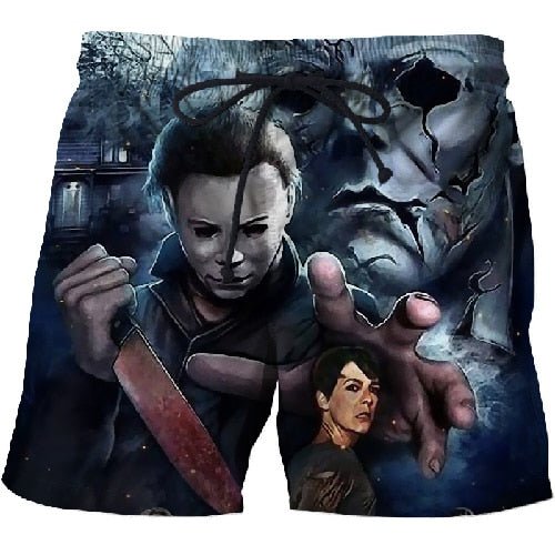 Clown mouth 3d Printed Beach Shorts Men Shorts 3d Shorts Plage Summer Swimwear Quick Dry Pants Board Shorts Drop Ship-1