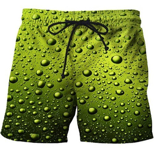 Cola bubble Printed Beach Shorts Men Board Shorts 3d Homme Men Short Plage Brand Quick Dry Swimwear Drop Ship-10