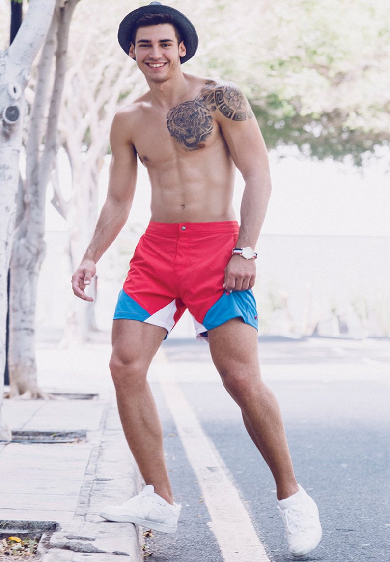 Get Beach Ready with BWET Swimwear's 'Butterfly' Shorts: Eco-Friendly, Secure, and Stylish!-0