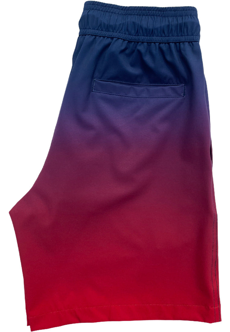 Get Beach Ready with 'Sunset' Swim Shorts by BWET – Durable Quality with UV Protection!-3