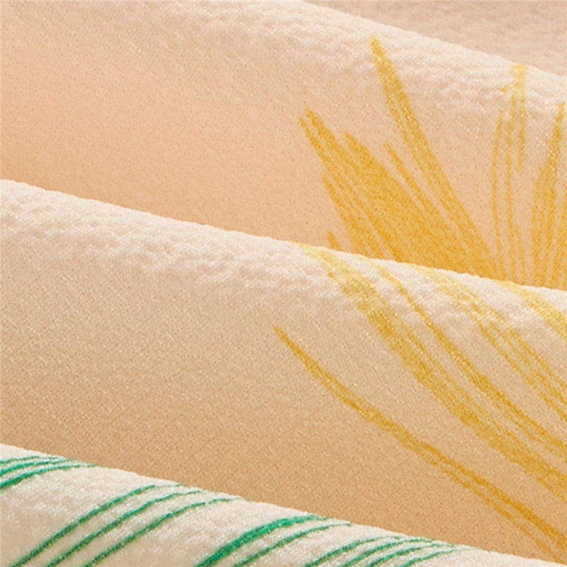 Plunge Neck Tied Open Back Tropical Dress Deep V Neck Fit and Flare Women Dresses Short Sleeve Summer Dress-4