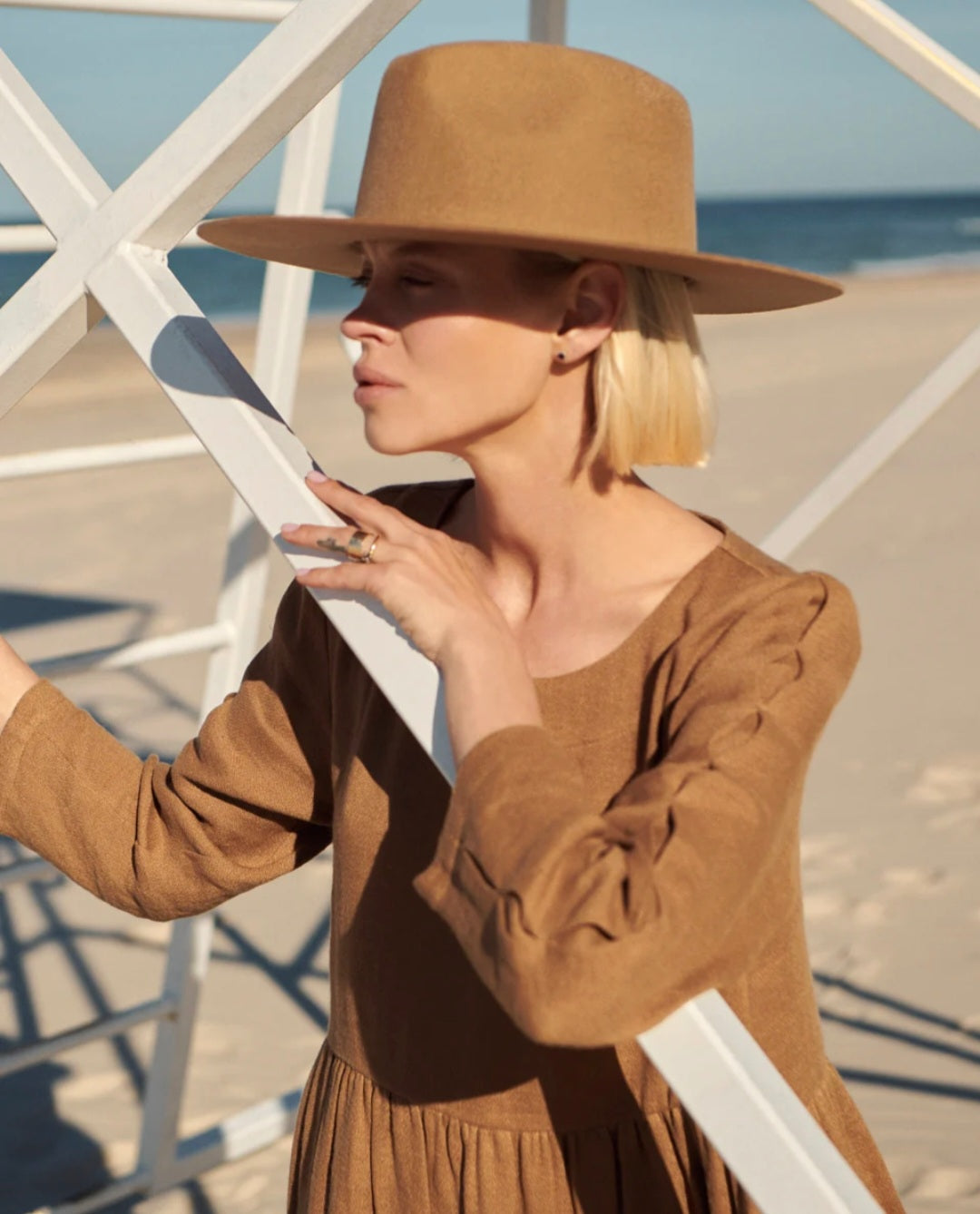 Brown Linen Dress | Maxi Dress | Linen Dress | Linen Clothing | 100% Organic Linen-4