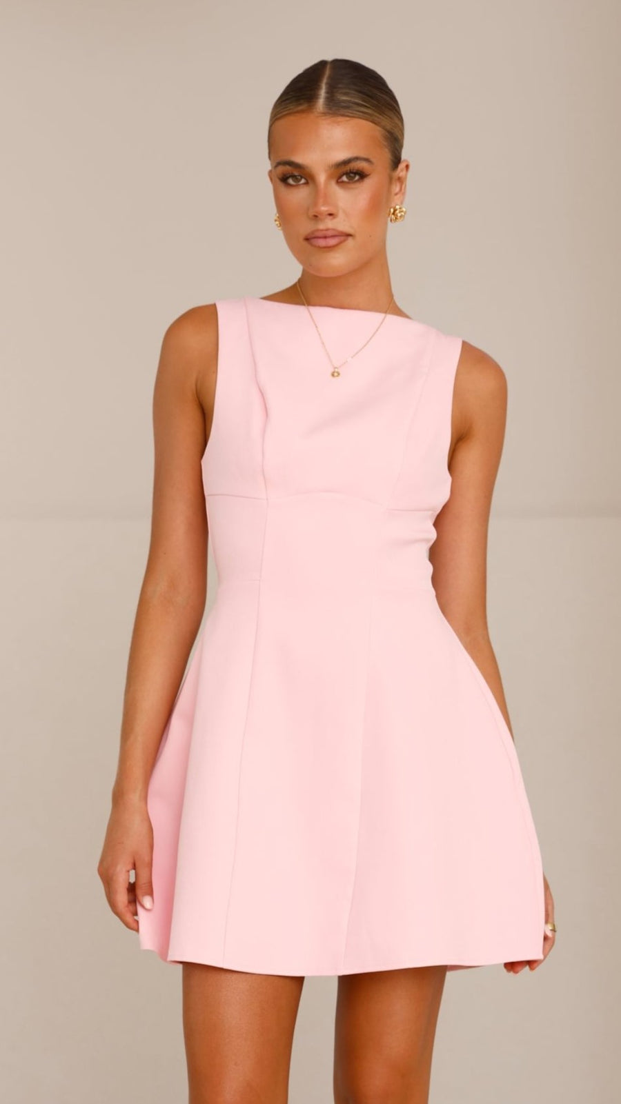 Baby Pink Dress-0